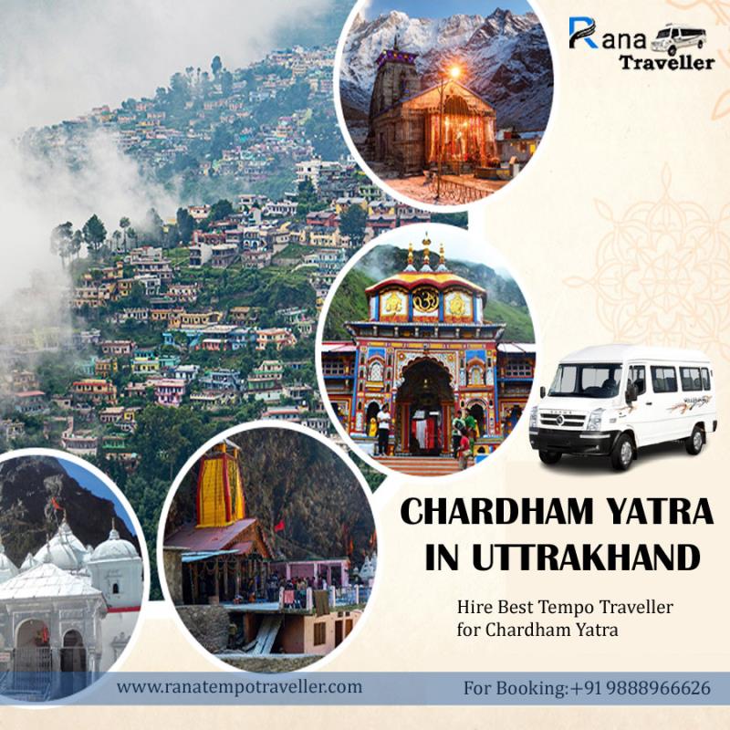 Book Tempo Traveller For Chaardham Yatra