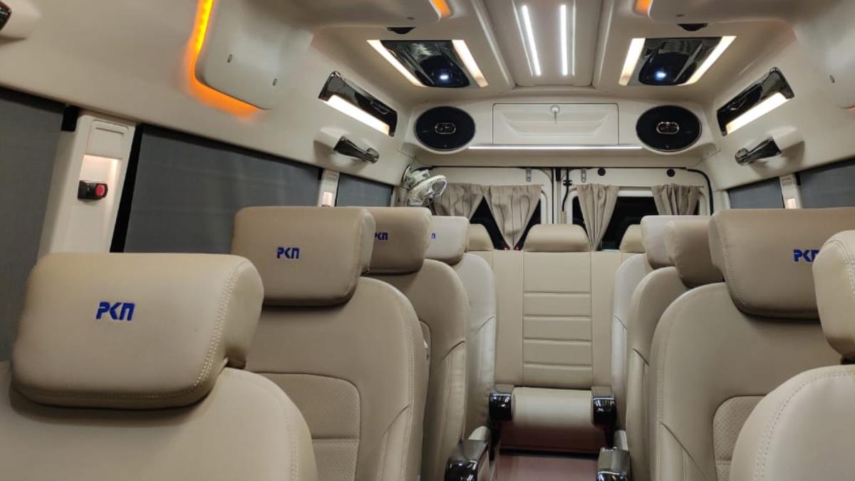 12 Seater Tempo Traveller in Chandigarh